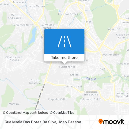 Rua Maria Das Dores Da Silva map