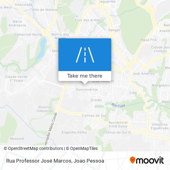 Rua Professor José Marcos map