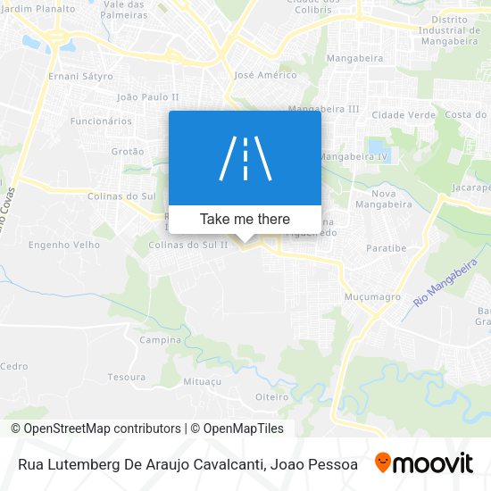 Rua Lutemberg De Araujo Cavalcanti map