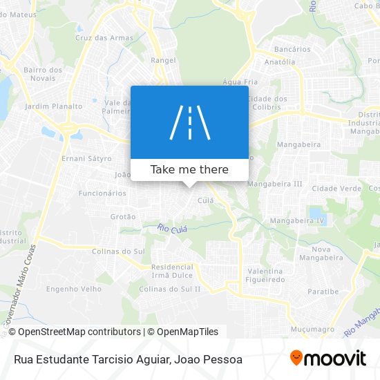 Rua Estudante Tarcisio Aguiar map