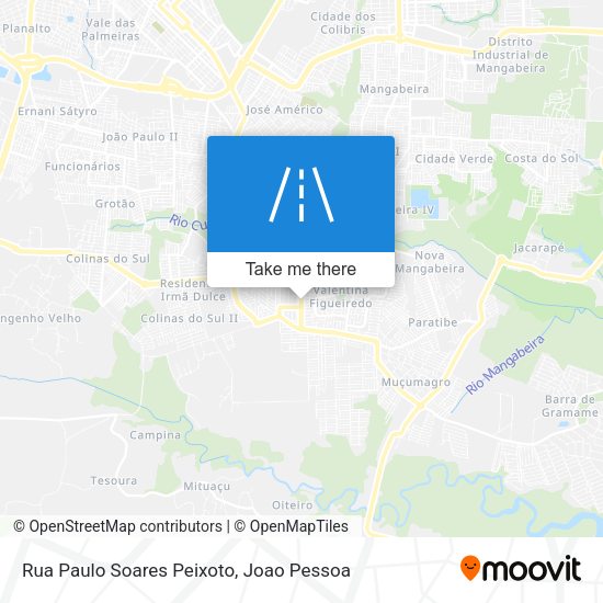 Rua Paulo Soares Peixoto map