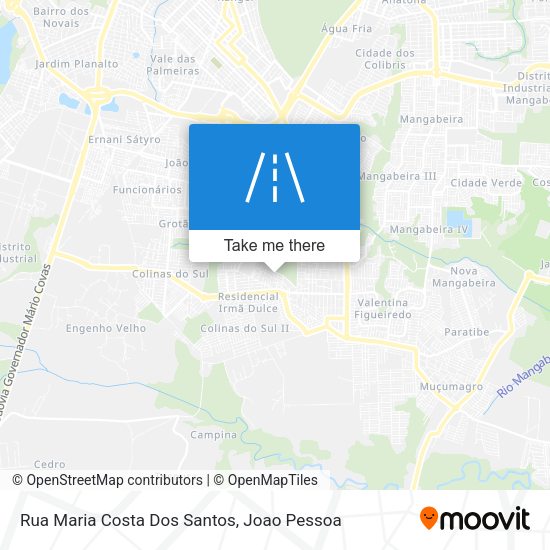 Rua Maria Costa Dos Santos map