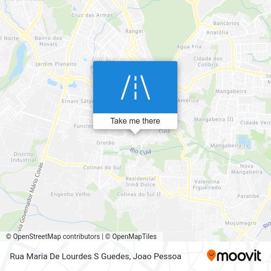 Rua Maria De Lourdes S Guedes map