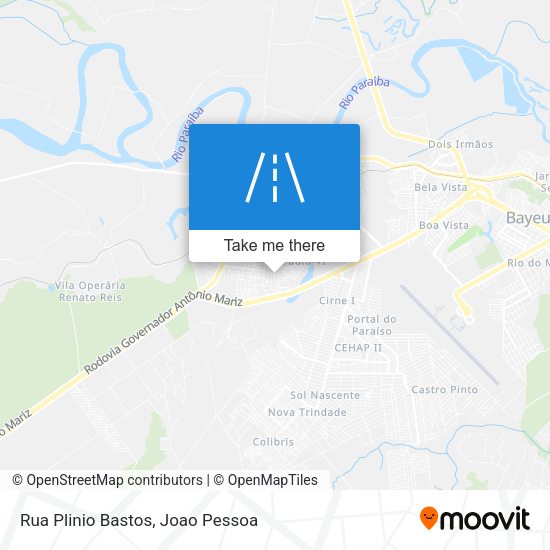 Rua Plinio Bastos map