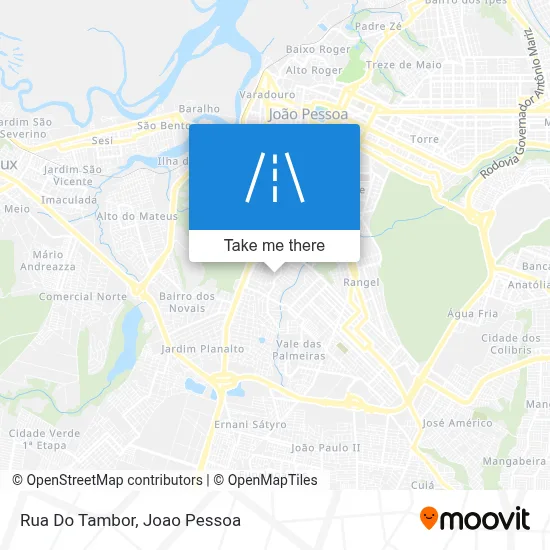 Rua Do Tambor map