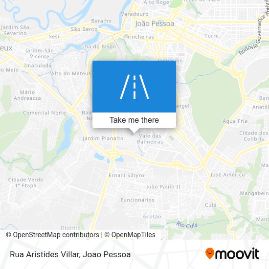Rua Aristides Villar map