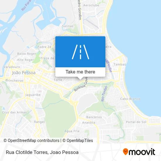 Rua Clotilde Torres map