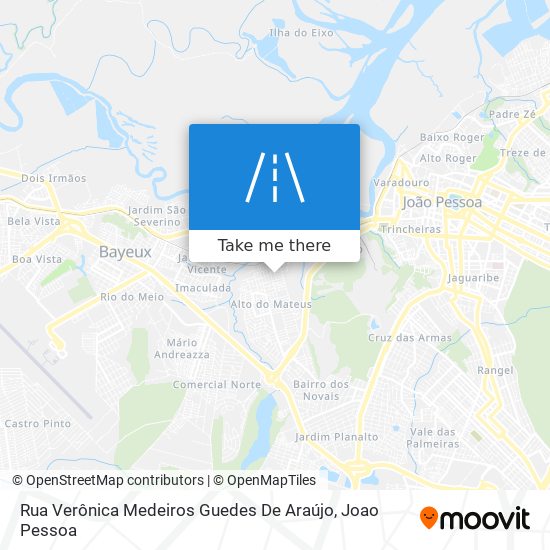 Rua Verônica Medeiros Guedes De Araújo map