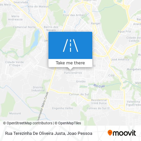 Rua Terezinha De Oliveira Justa map
