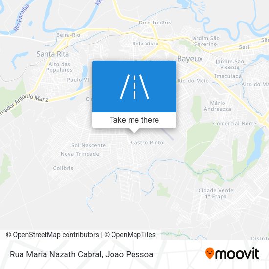 Rua Maria Nazath Cabral map