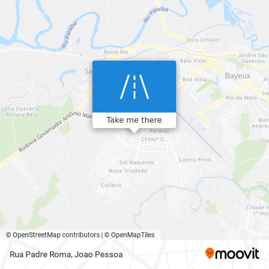 Rua Padre Roma map