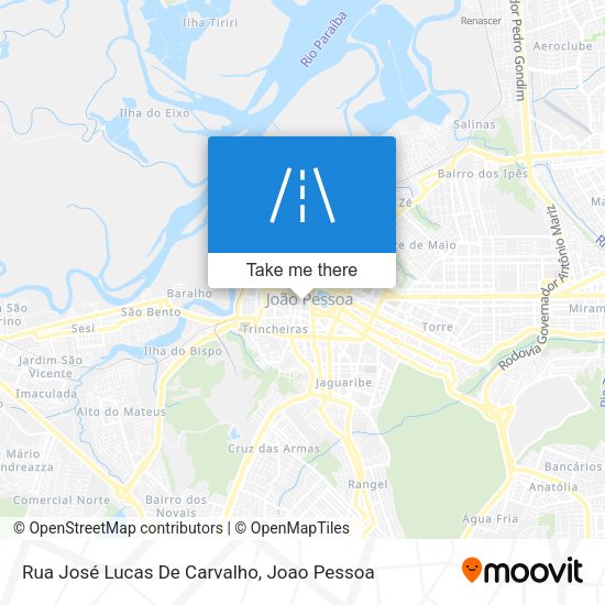 Rua José Lucas De Carvalho map