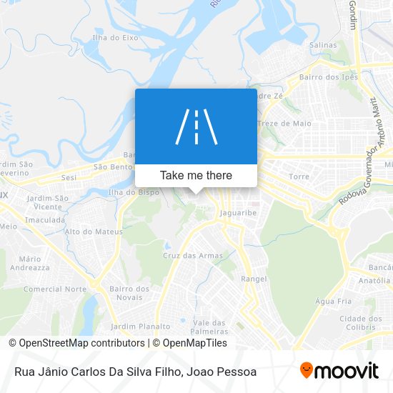 Rua Jânio Carlos Da Silva Filho map