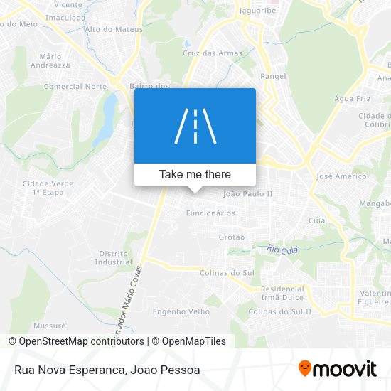 Rua Nova Esperanca map