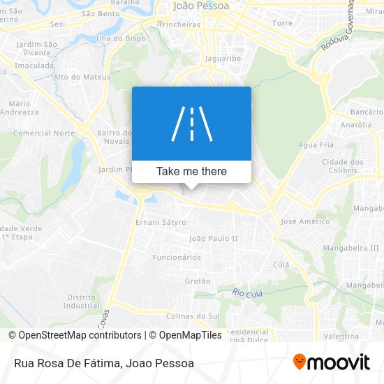 Rua Rosa De Fátima map