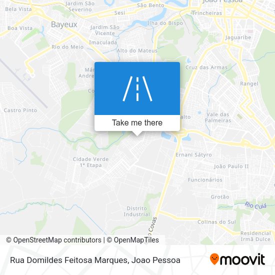 Rua Domildes Feitosa Marques map