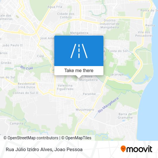 Rua Júlio Izidro Alves map