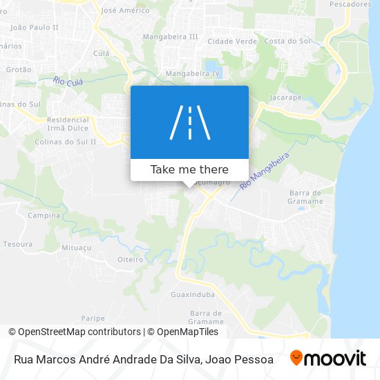 Rua Marcos André Andrade Da Silva map