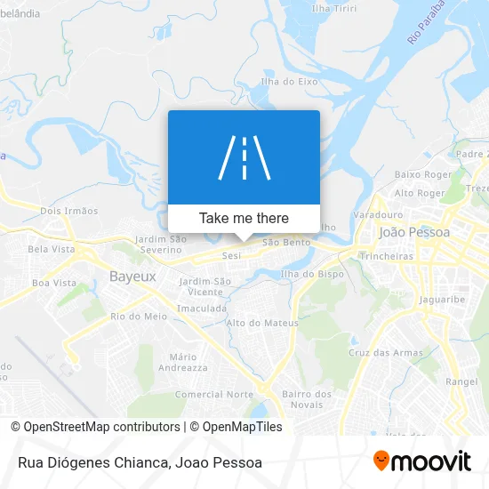 Rua Diógenes Chianca map