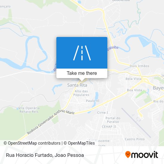 Rua Horacio Furtado map