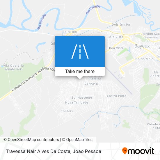 Travessa Nair Alves Da Costa map