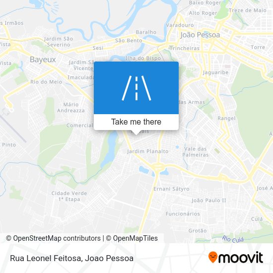 Rua Leonel Feitosa map