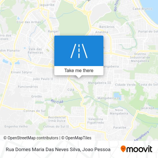 Rua Domes Maria Das Neves Silva map