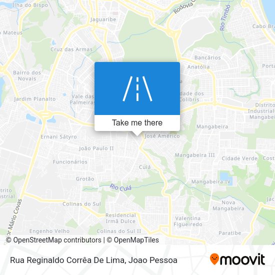 Rua Reginaldo Corrêa De Lima map