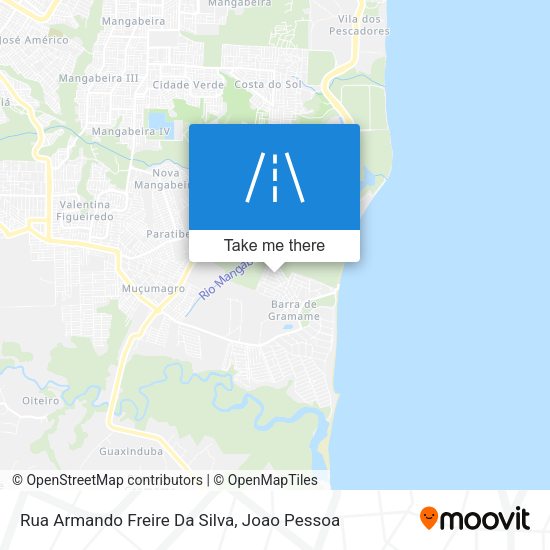 Rua Armando Freire Da Silva map