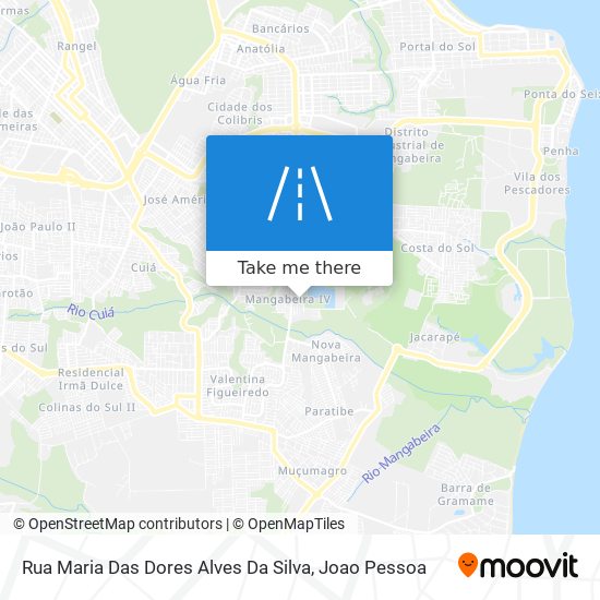 Rua Maria Das Dores Alves Da Silva map