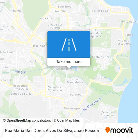 Rua Maria Das Dores Alves Da Silva map