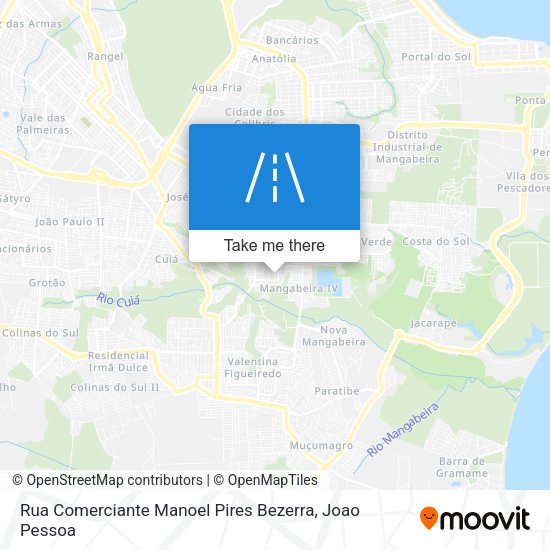Rua Comerciante Manoel Pires Bezerra map