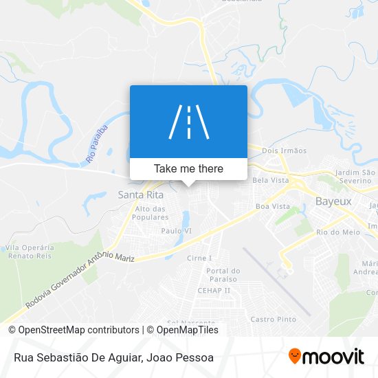 Rua Sebastião De Aguiar map