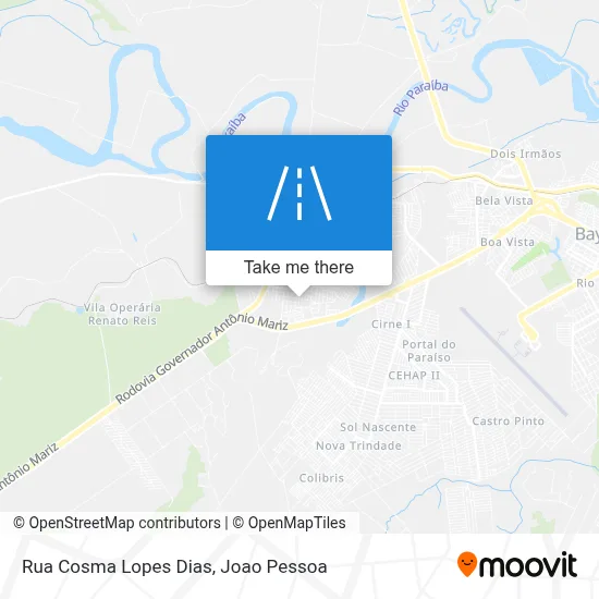 Rua Cosma Lopes Dias map