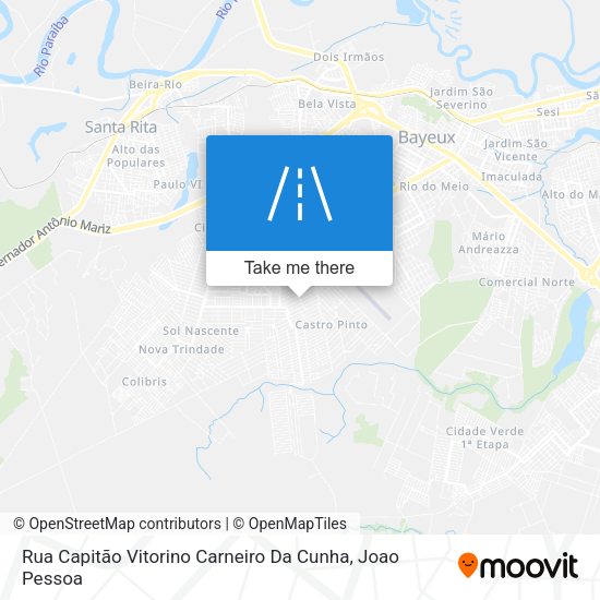 Rua Capitão Vitorino Carneiro Da Cunha map