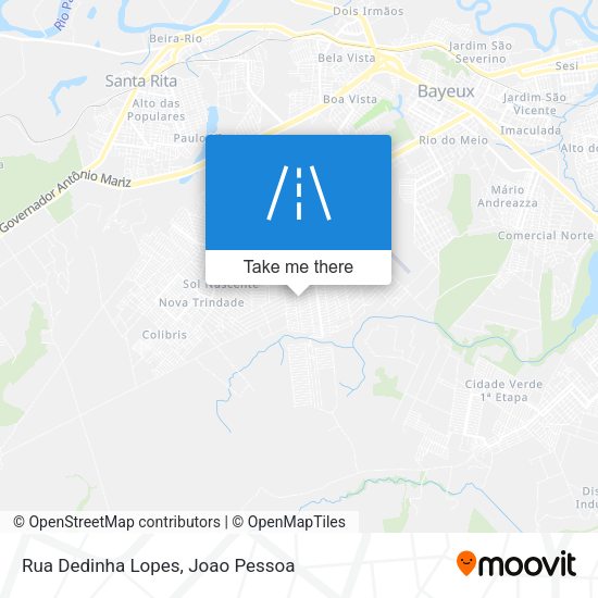 Rua Dedinha Lopes map