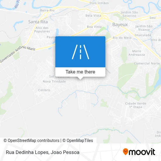 Rua Dedinha Lopes map