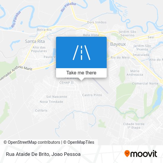 Rua Ataide De Brito map