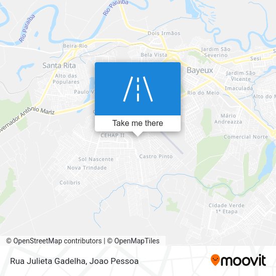 Rua Julieta Gadelha map