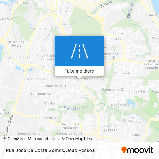 Rua José Da Costa Gomes map