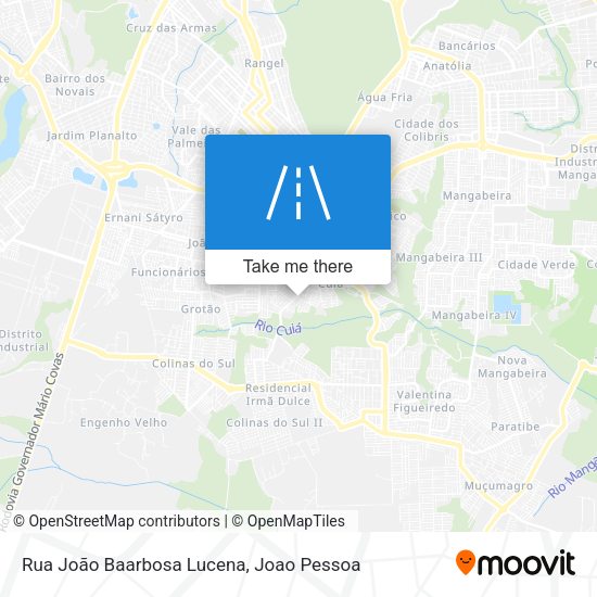 Rua João Baarbosa Lucena map