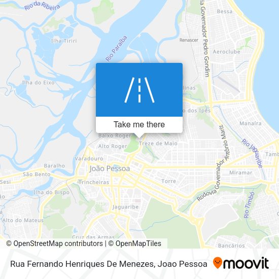 Rua Fernando Henriques De Menezes map
