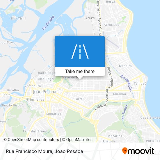 Rua Francisco Moura map