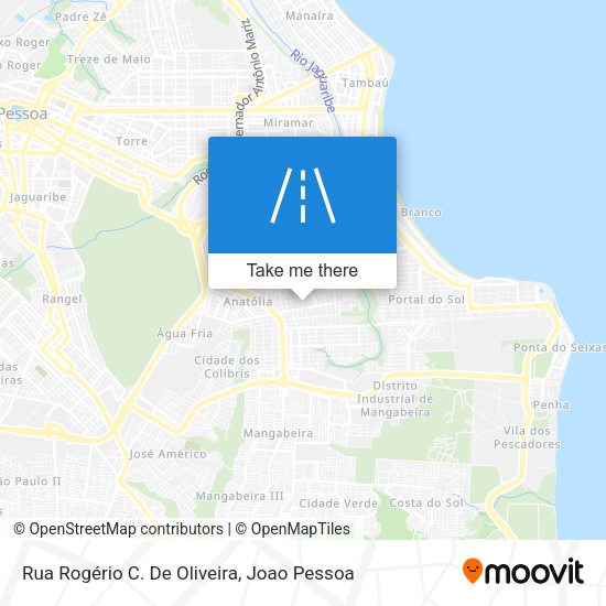 Rua Rogério C. De Oliveira map