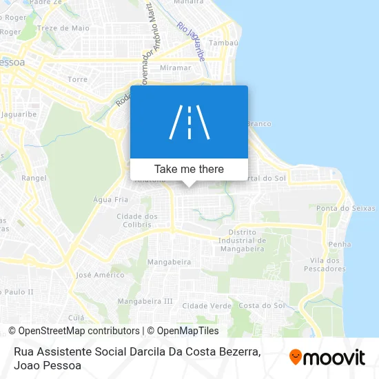 Rua Assistente Social Darcila Da Costa Bezerra map
