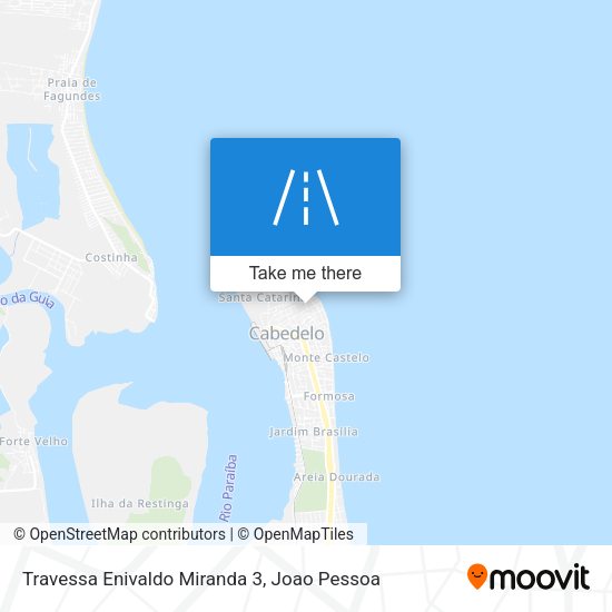 Travessa Enivaldo Miranda 3 map