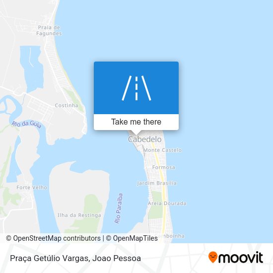 Praça Getúlio Vargas map