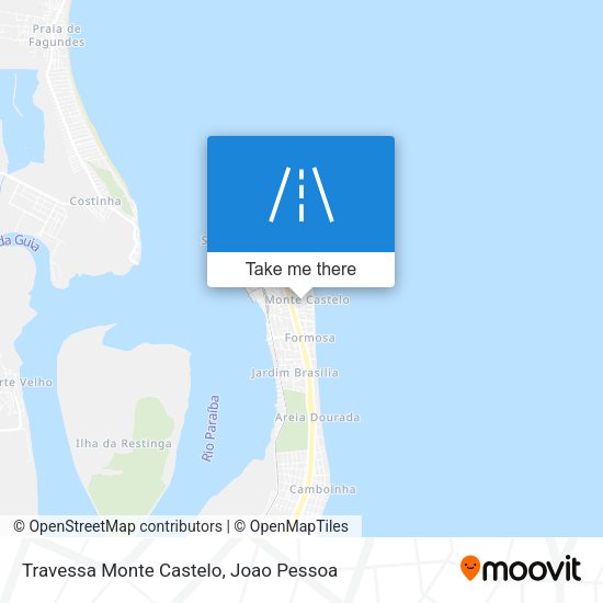 Travessa Monte Castelo map