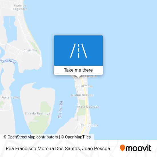 Rua Francisco Moreira Dos Santos map