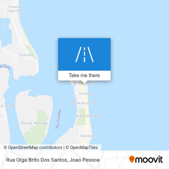 Rua Olga Brito Dos Santos map